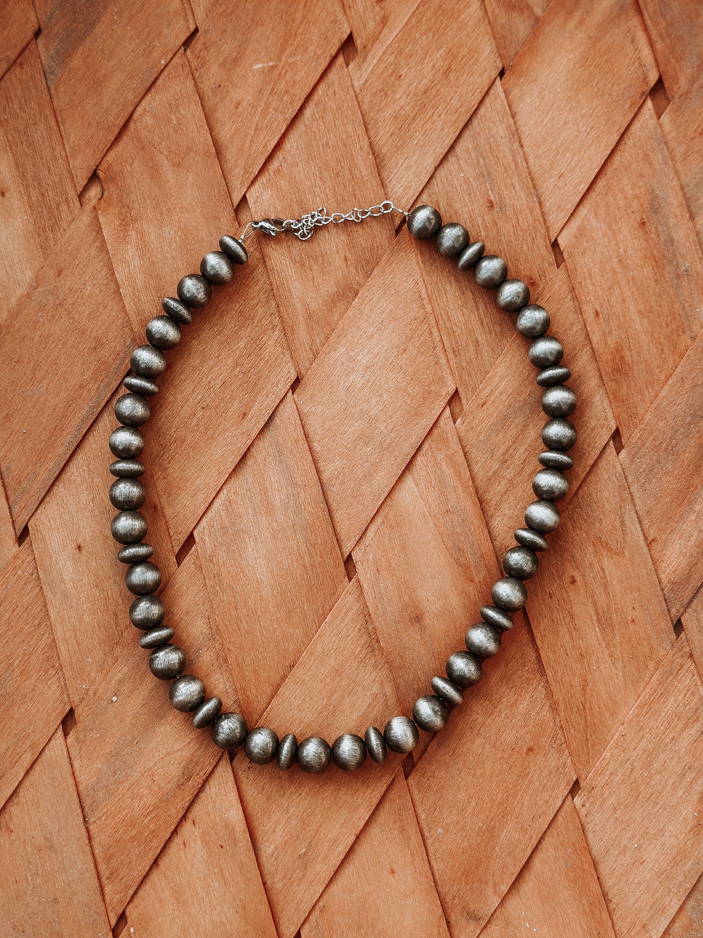 Cowpoke Faux Navajo Pearl Necklace