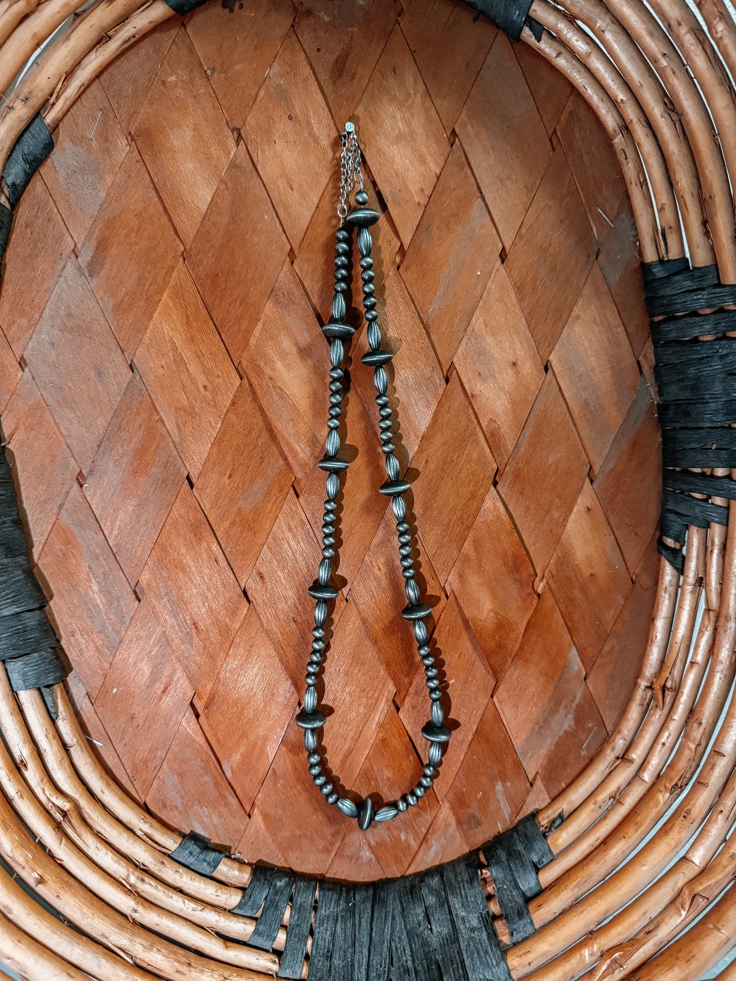 The Sage - Faux Navajo Pearl Necklace