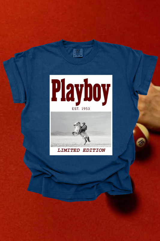 Playboy Cowboy Graphic Tee