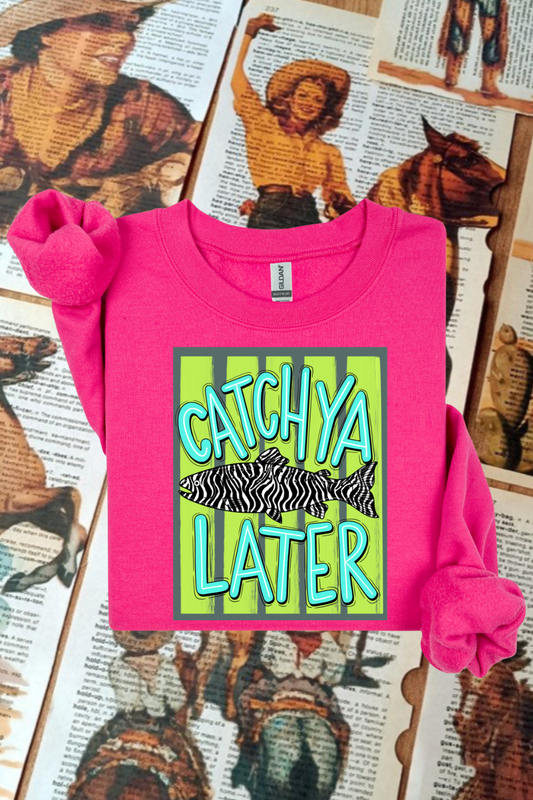 Catch You Later Zebra Sweatshirt