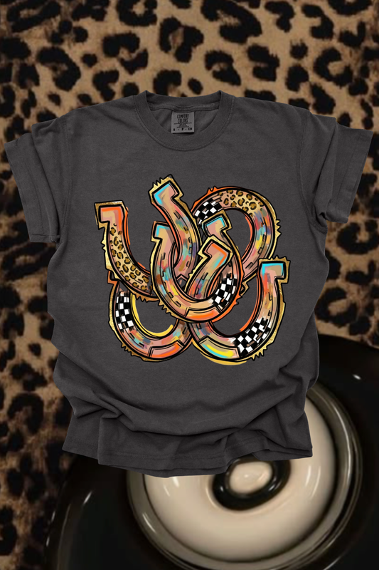 Funky Horseshoe Graphic Tee