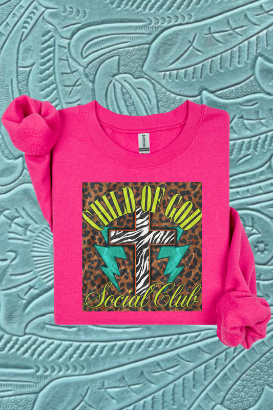 Child Of God Social Club Sweatshirt