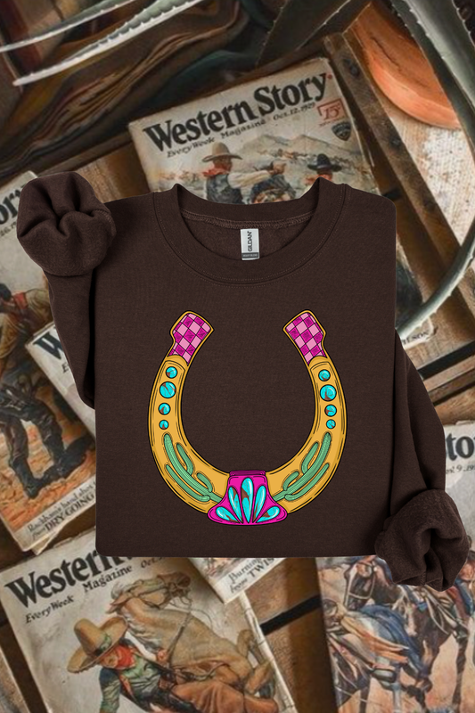 Funky Horseshoe Sweatshirt