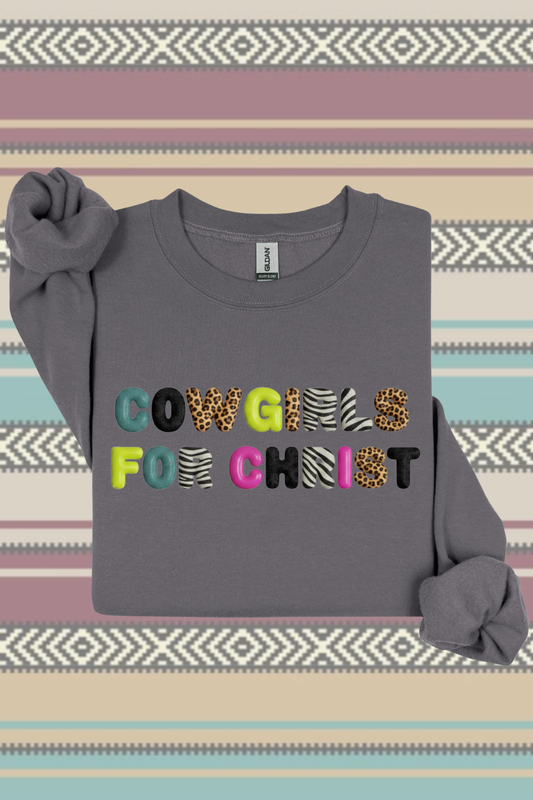 Cowgirls For Christ Sweatshirt