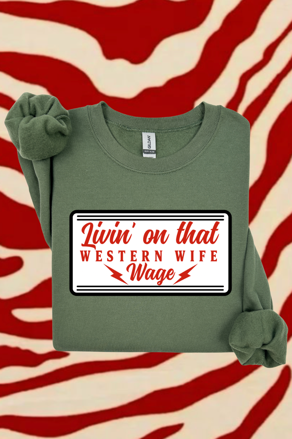 Western Wife Wage Sweatshirt