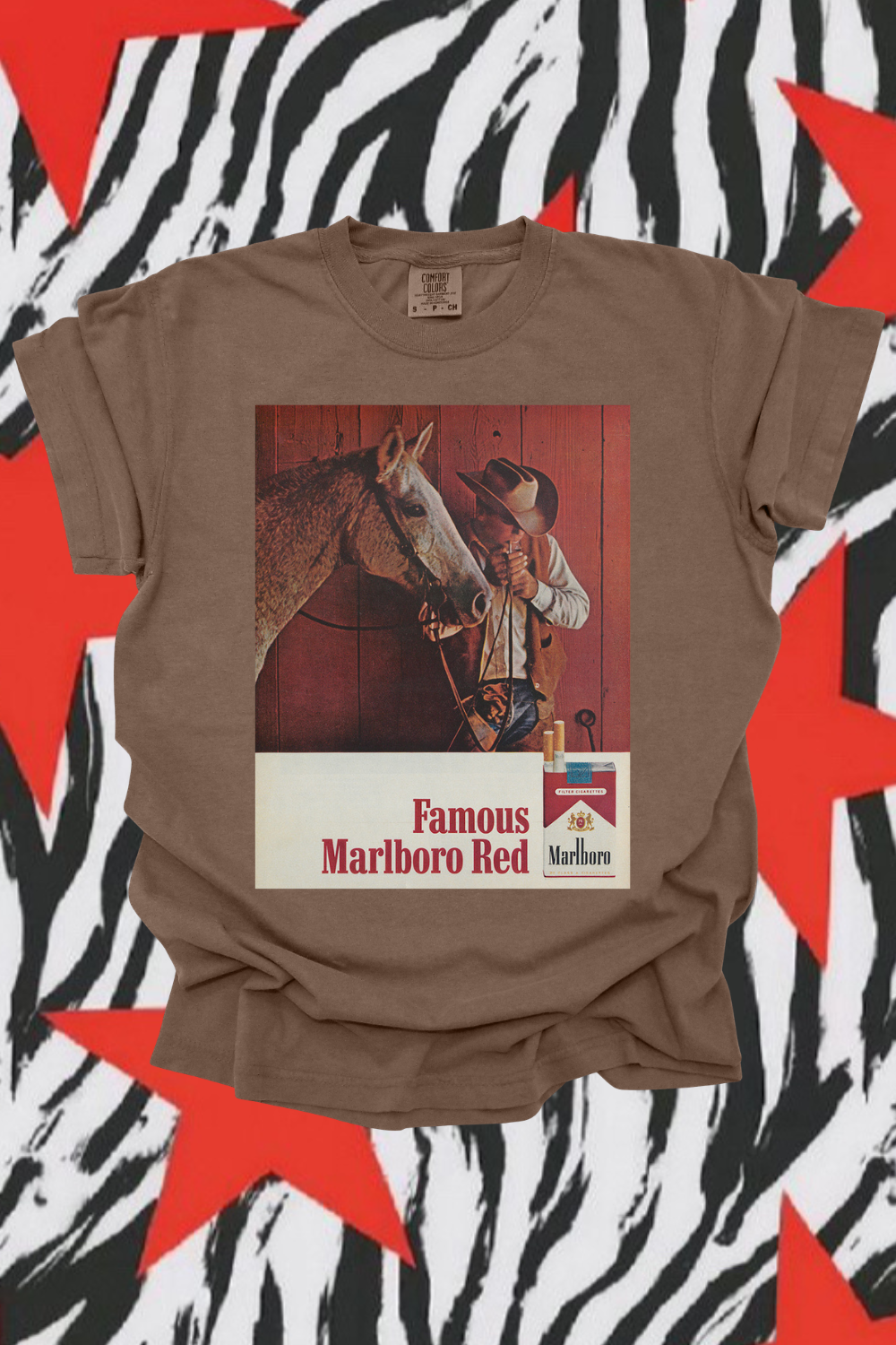 Famous Red Graphic Tee