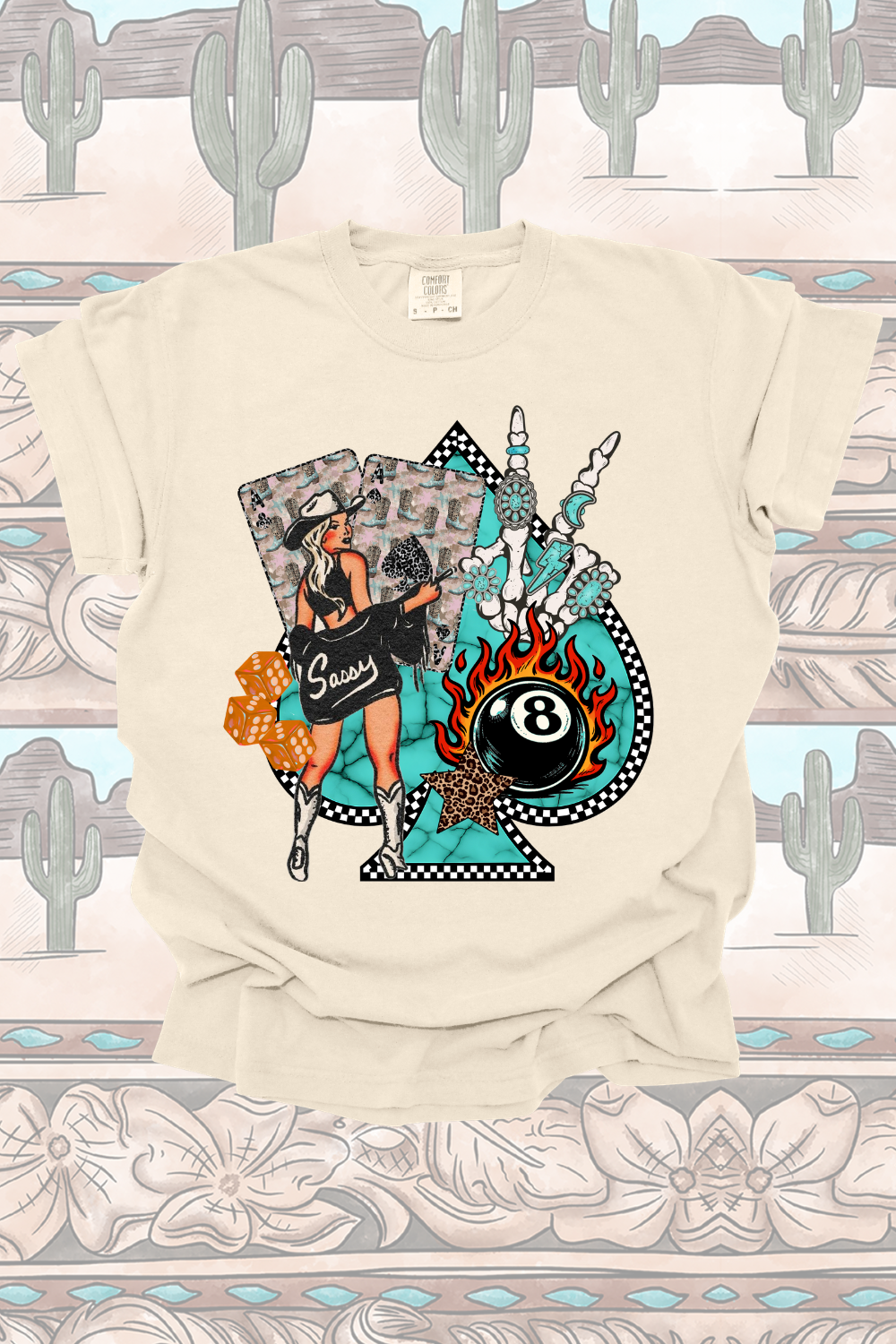 Sassy Spade Graphic Tee