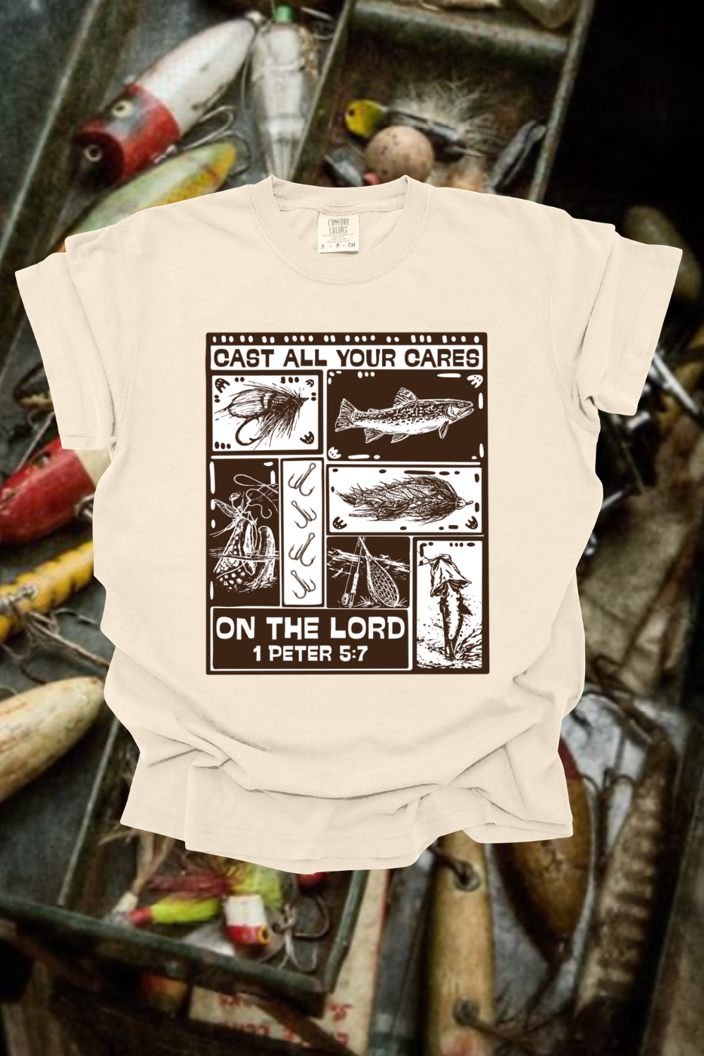 Cast Your Cares Graphic Tee