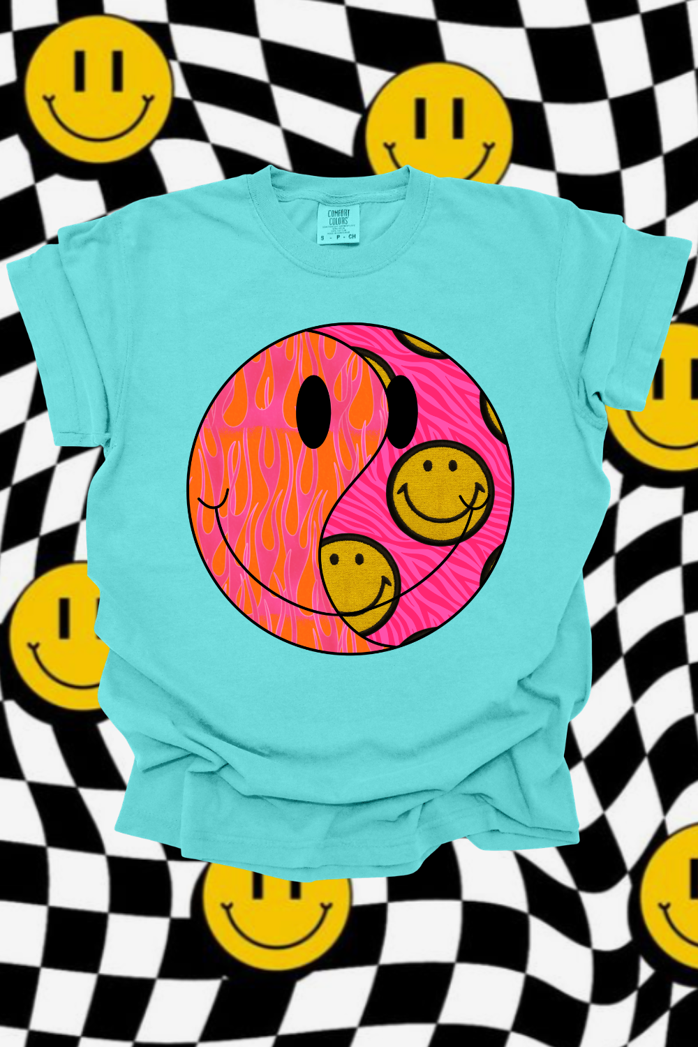 Funky Smiley Graphic Tee