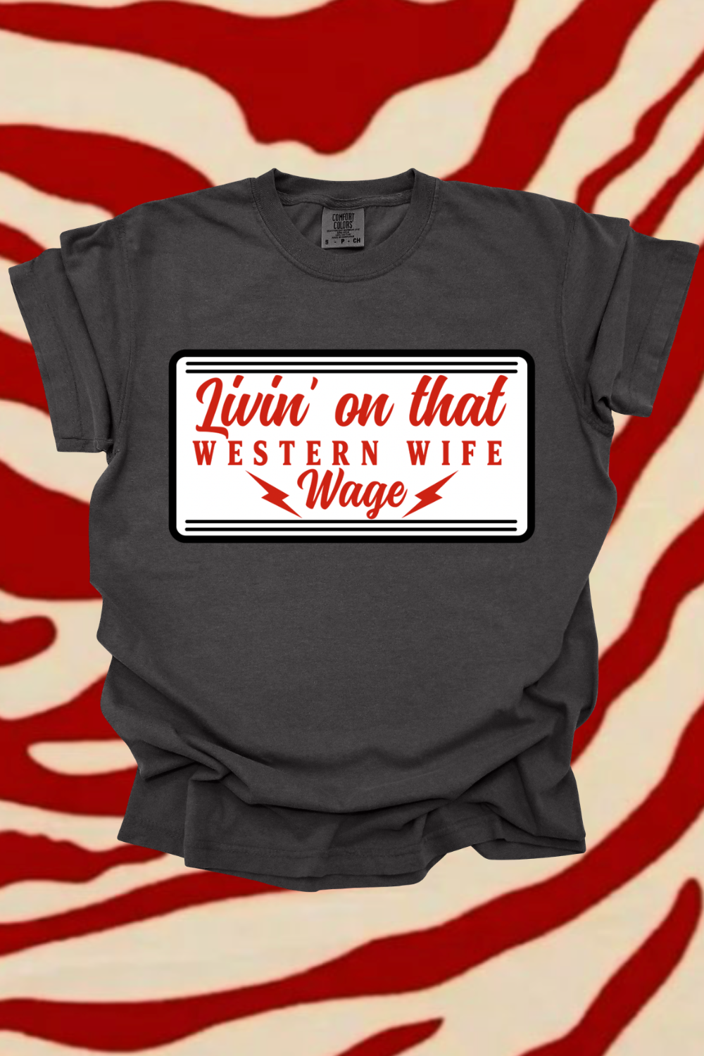 Western Wife Wage Graphic Tee