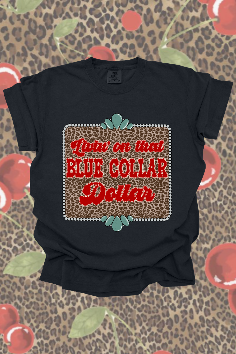 Blue Collar Dollar Graphic Tee