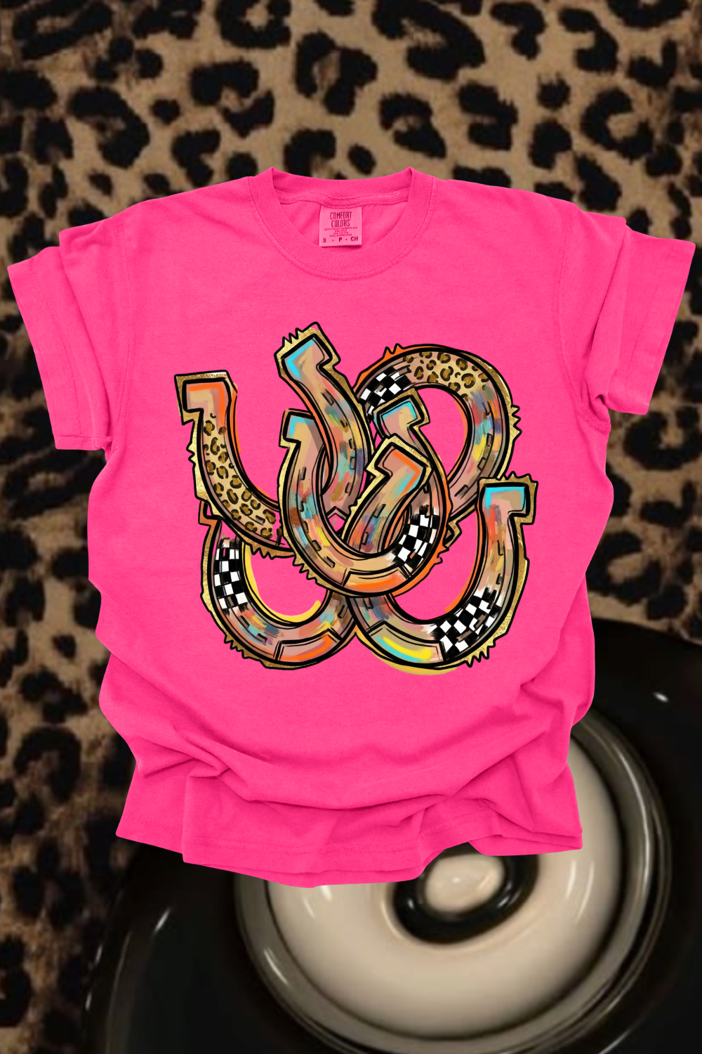 Funky Horseshoe Graphic Tee