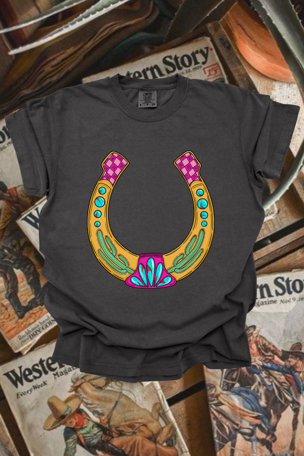 Funky Horseshoe Graphic Tee