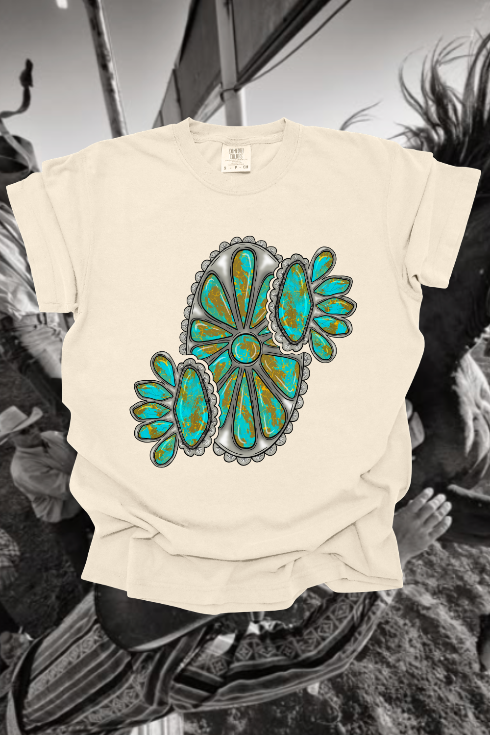 Turquoise Stones Graphic Tee