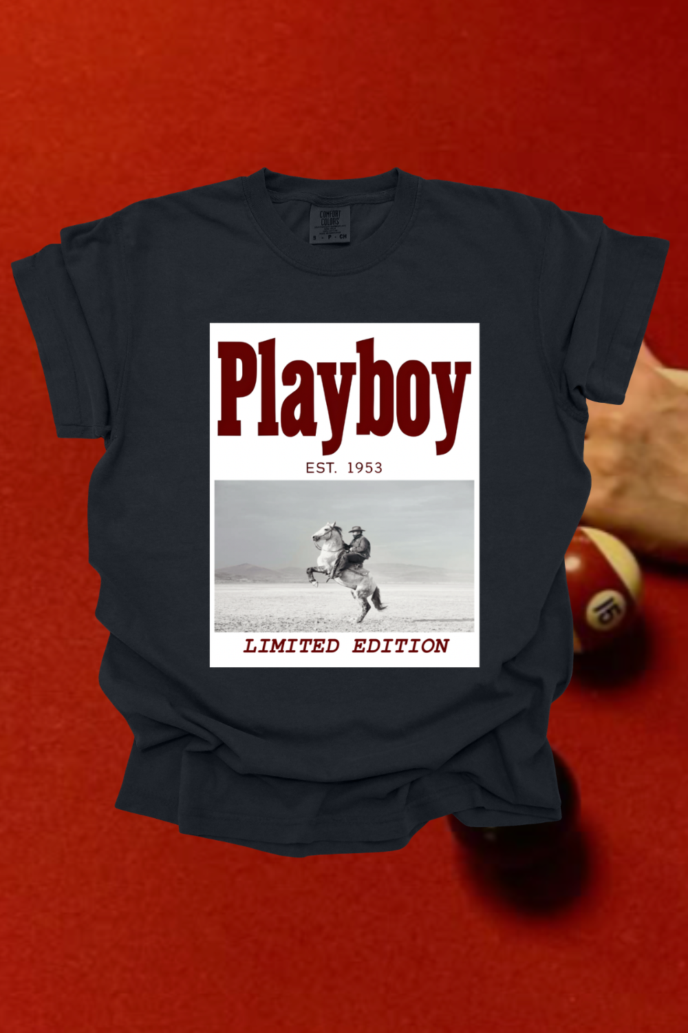 Playboy Cowboy Graphic Tee