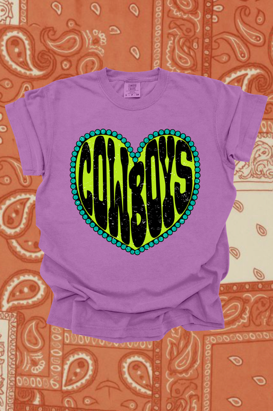 Neon Cowboys Graphic Tee