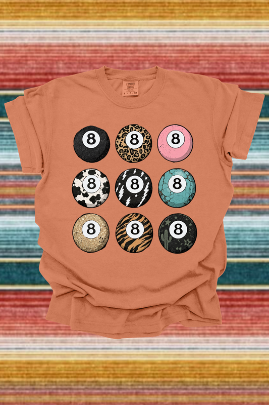 8Ball Collage Graphic Tee