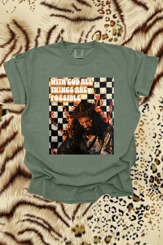 With God Graphic Tee