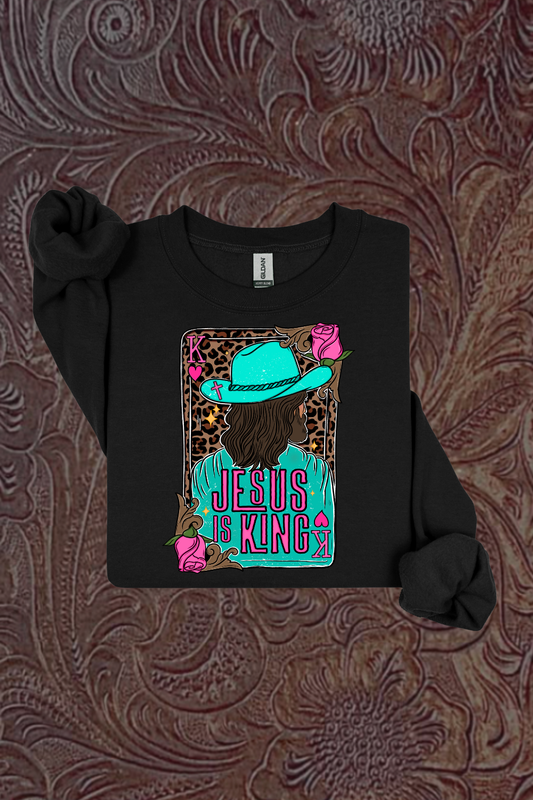 The King Pink Sweatshirt