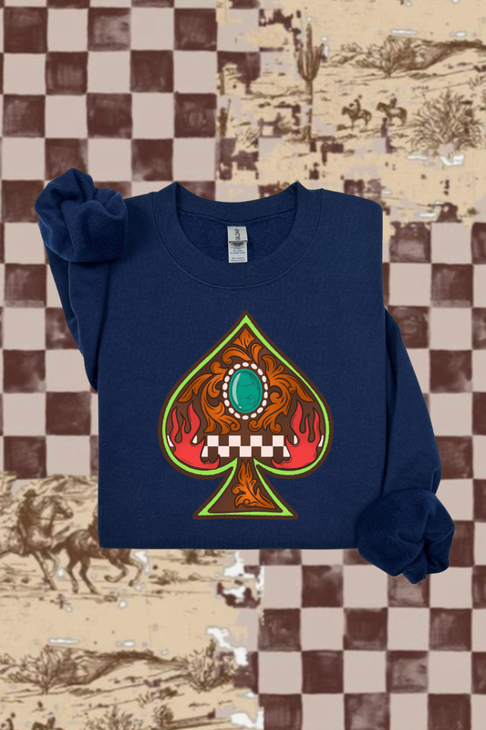 Tooled Spade Sweatshirt