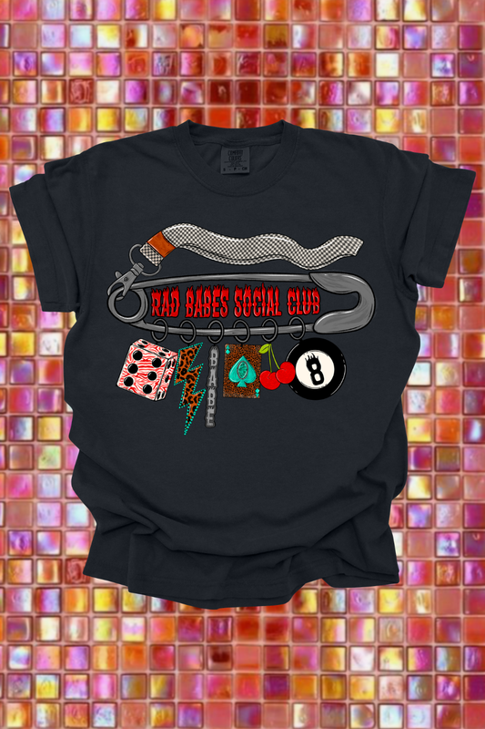 Rad Babes Social Club Graphic Tee