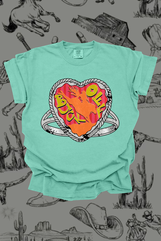 Buck Off Ring Graphic Tee