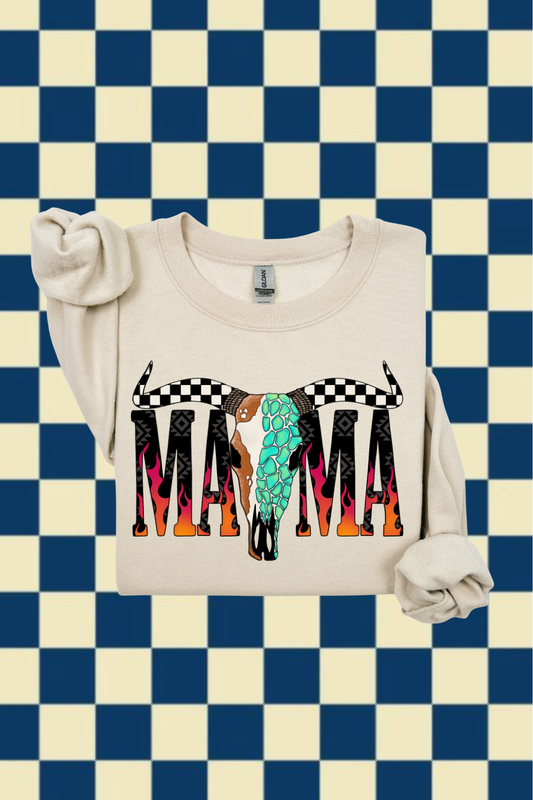 Mama x Skull Sweatshirt