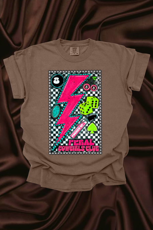 Feral Cowgirls Club Graphic Tee