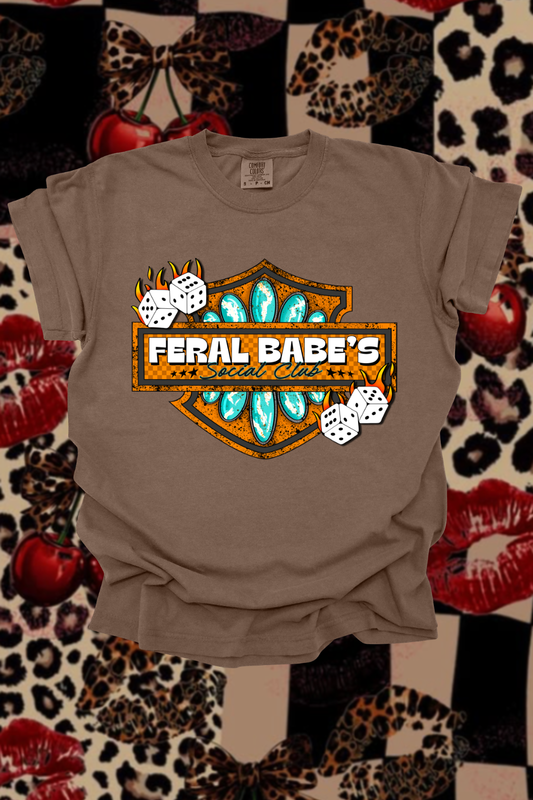 Feral Babe's Social Club Graphic Tee