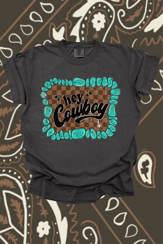 Hey Cowboy Graphic Tee