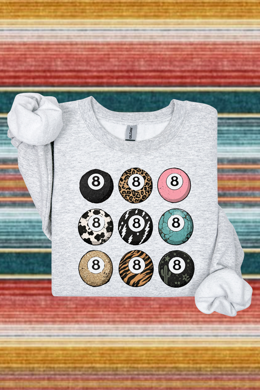 8Ball Collage Sweatshirt