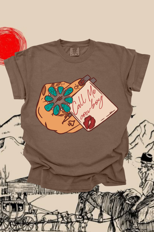 Call Me Cowboy Graphic Tee