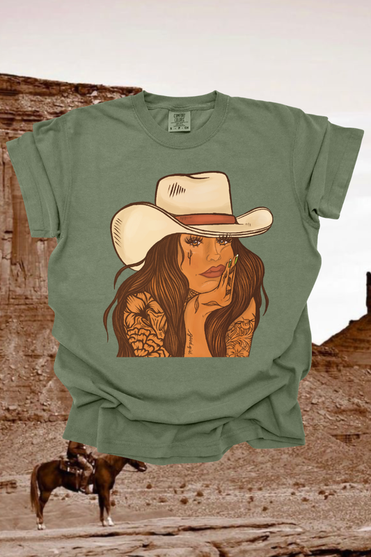 Waiting On A Cowboy Graphic Tee