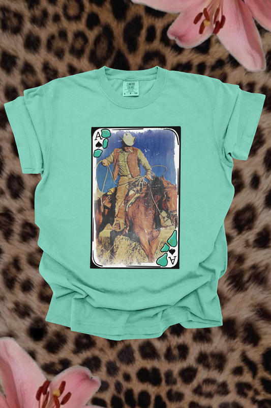Cowboy Card Graphic Tee