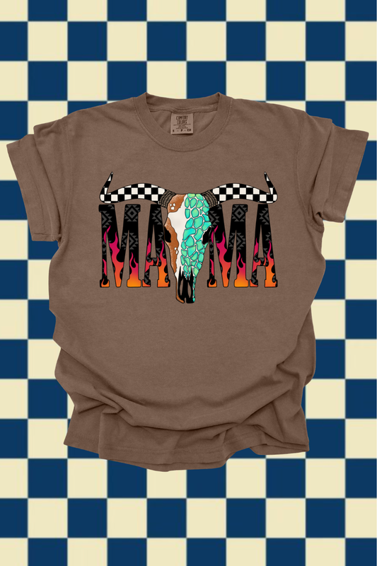 Mama x Skull Graphic Tee