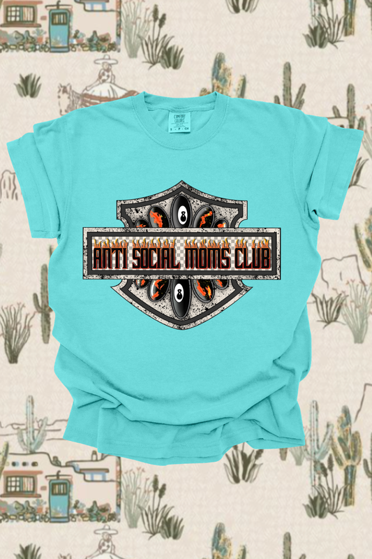 Antisocial Moms Club Graphic Tee