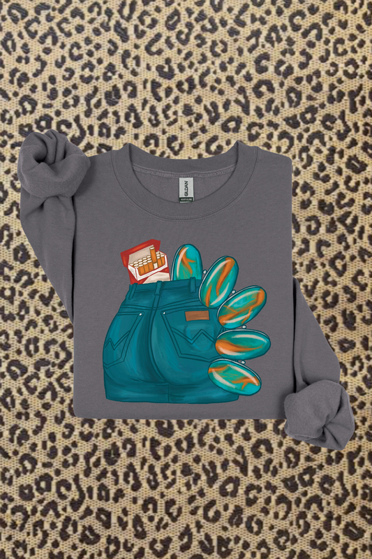 Blue Jean Baby Sweatshirt