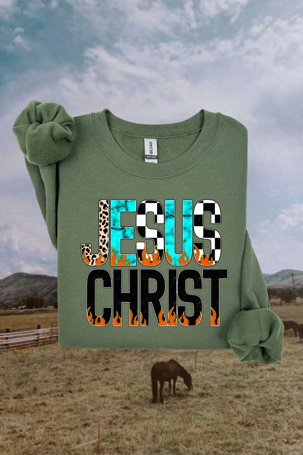 The King Grunge Sweatshirt