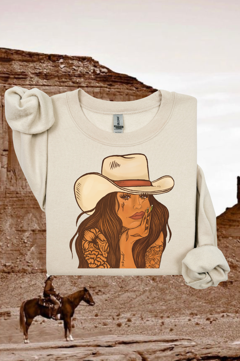 Waiting On A Cowboy Sweatshirt
