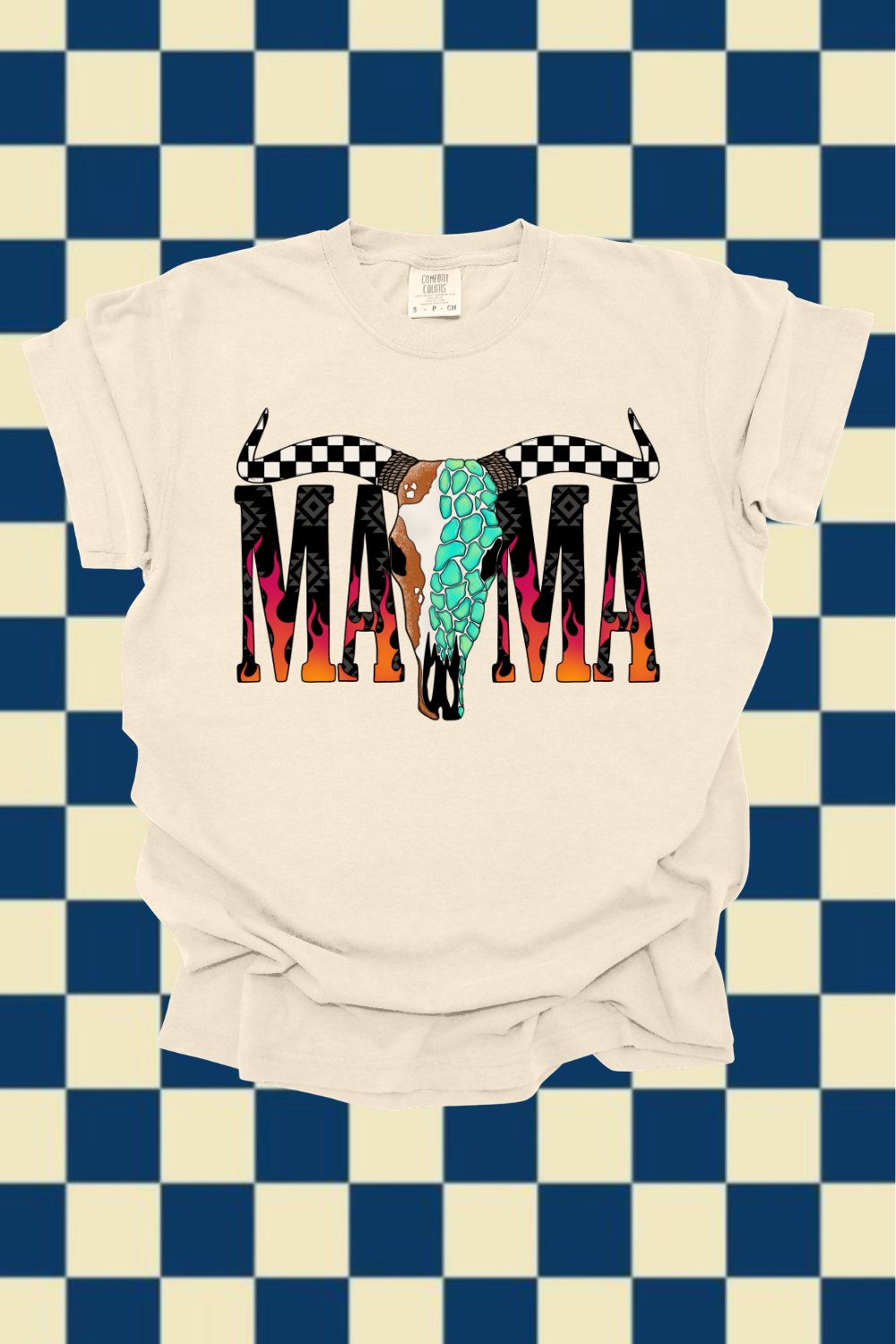 Mama x Skull Graphic Tee