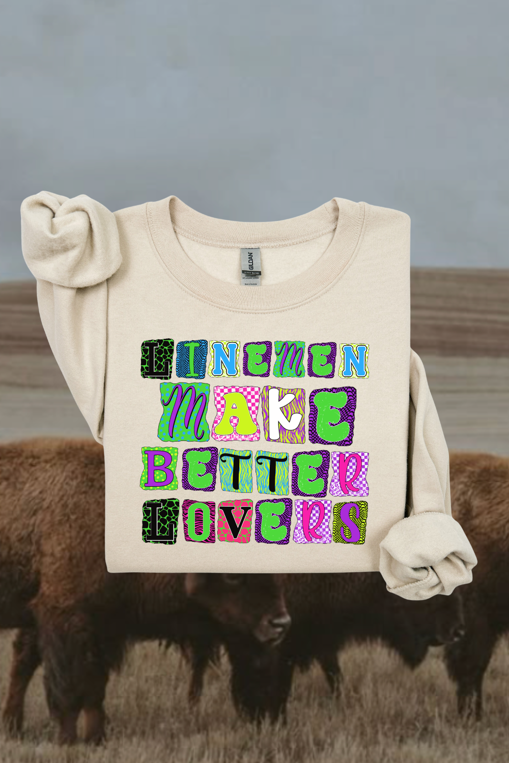Lineman Make Better Lovers Sweatshirt