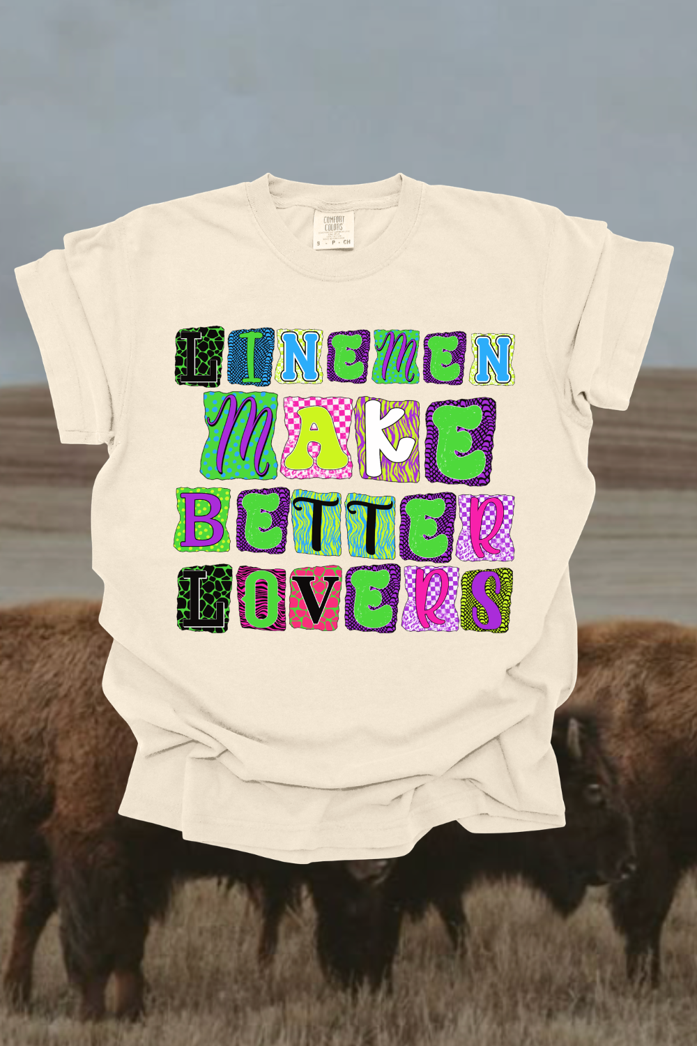Lineman Make Better Lovers Graphic Tee