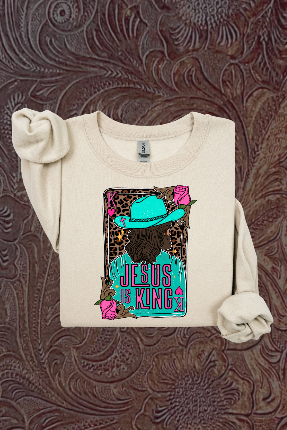 The King Pink Sweatshirt
