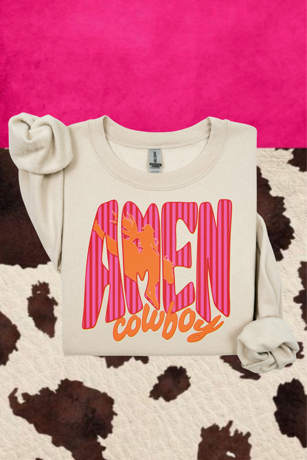 Groovy Amen Cowboy Sweatshirt