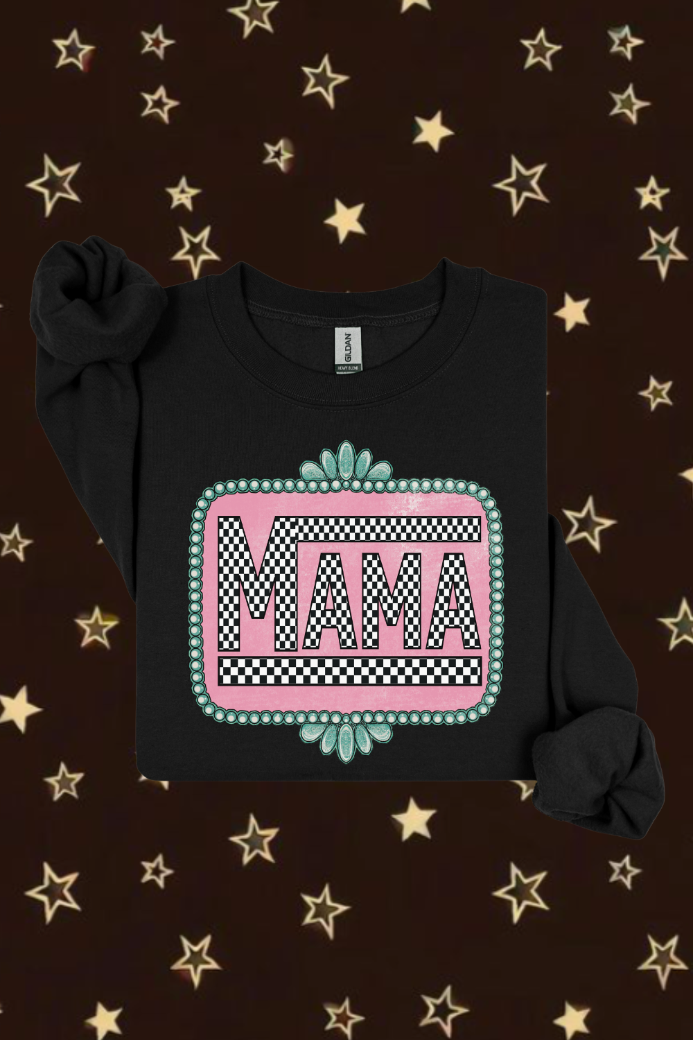 Checkered Mama Sweatshirt