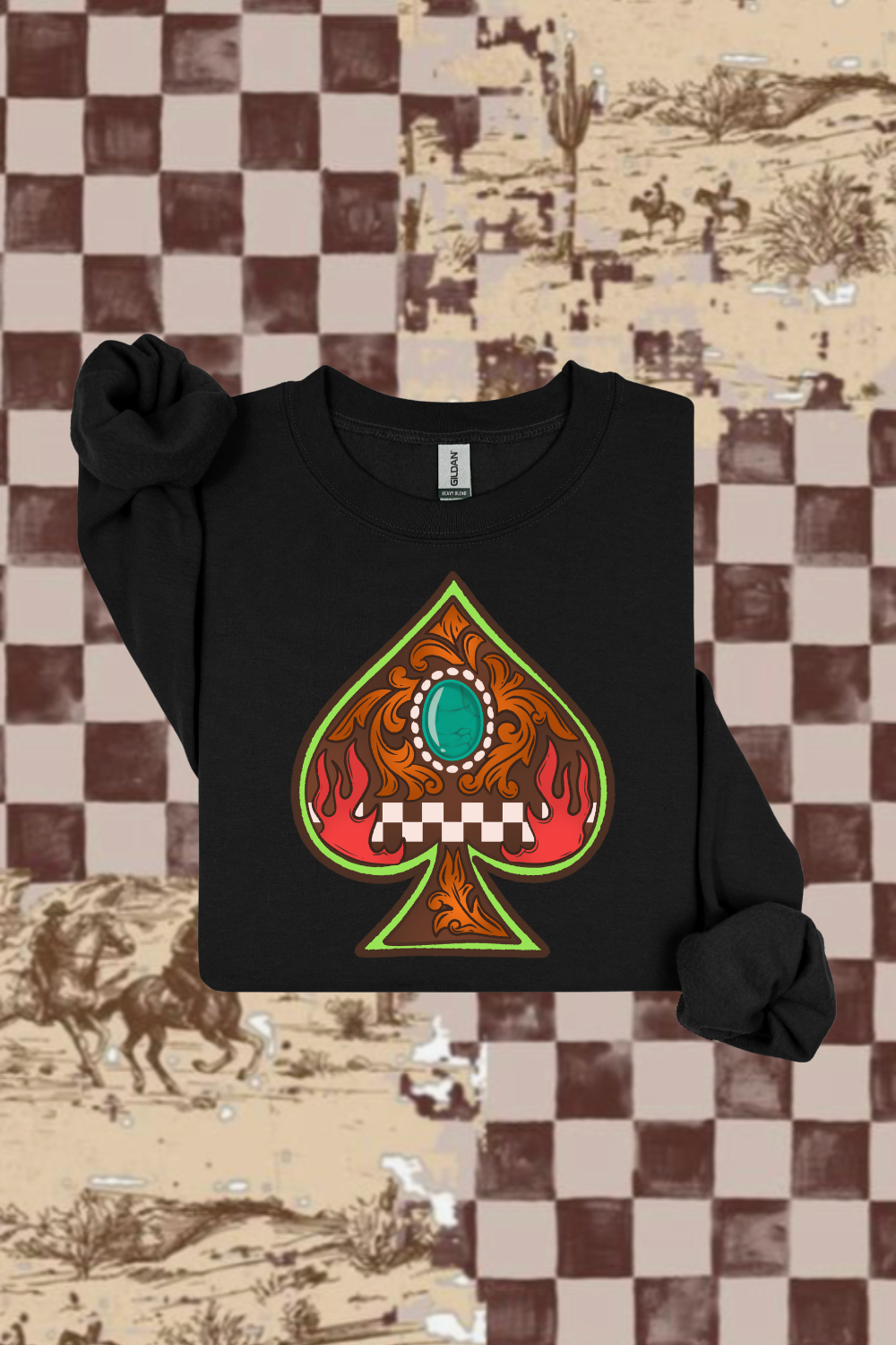 Tooled Spade Sweatshirt