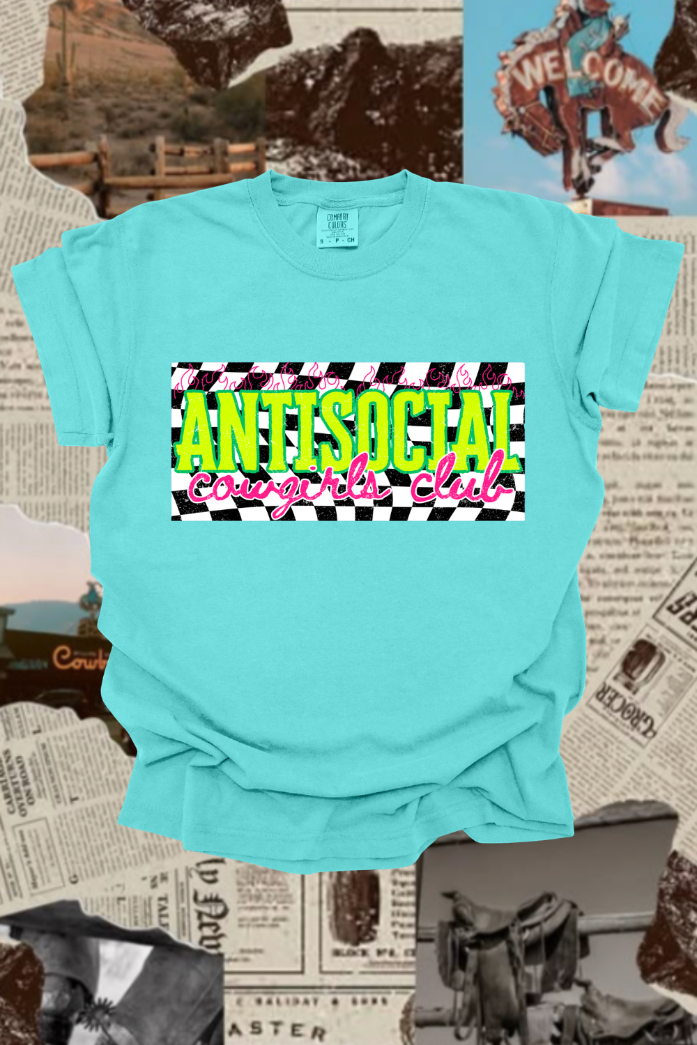 Antisocial Cowgirls Club Graphic Tee
