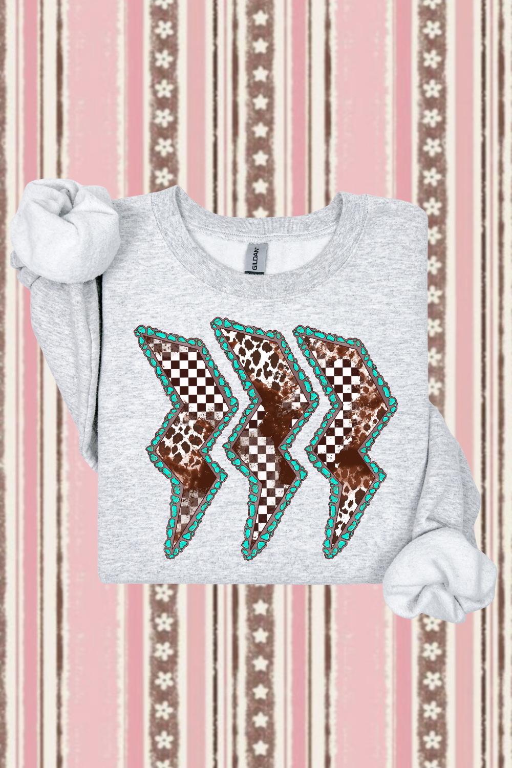 Cowhide Lightning Sweatshirt