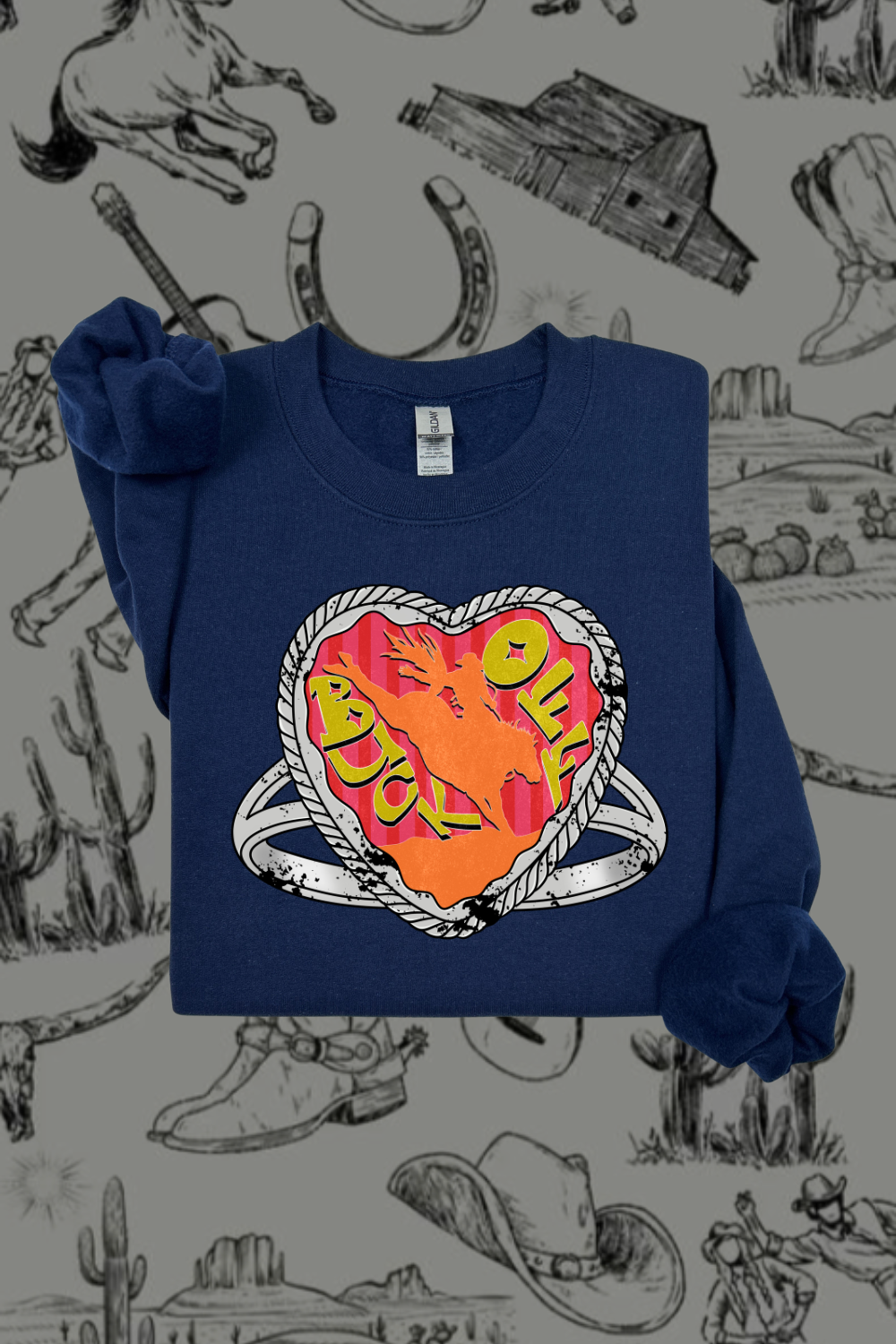 Buck Off Ring Sweatshirt