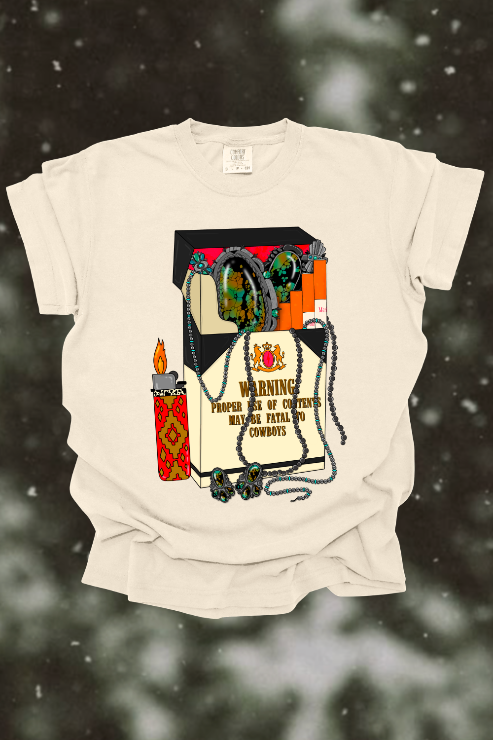 Fatal To Cowboys Graphic Tee